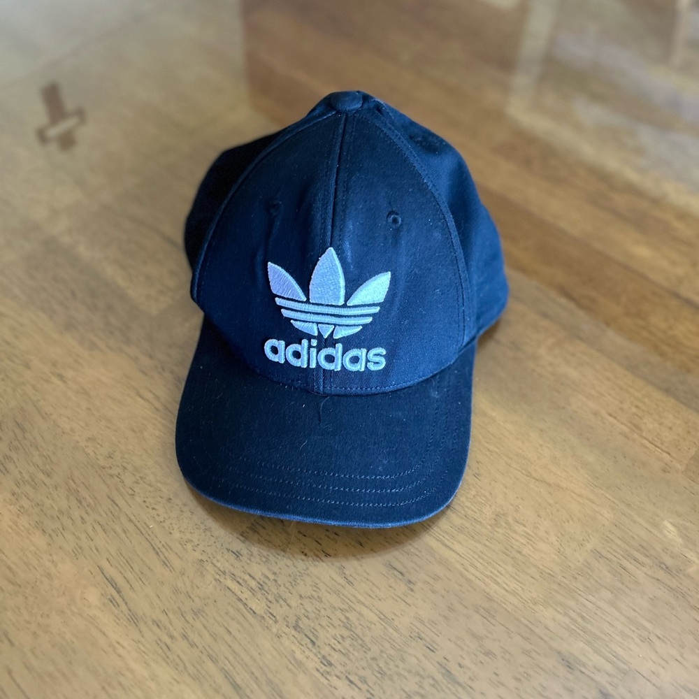 Adidas Black and White Women's Hat